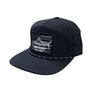 Marlin Patriotic Blackout Rope Hat-7 Panel