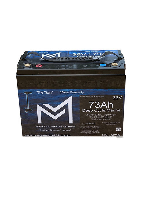 36v 73ah Monster Marine Lithium Battery