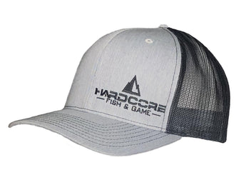Snapback Trucker Hats w/ Embroidered Logo -Color Options Available - Hardcore Fish & Game