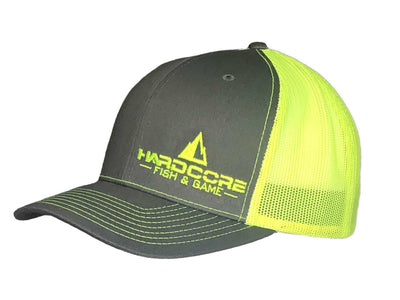 Snapback Trucker Hats w/ Embroidered Logo -Color Options Available - Hardcore Fish & Game