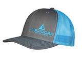 Snapback Trucker Hats w/ Embroidered Logo -Color Options Available - Hardcore Fish & Game
