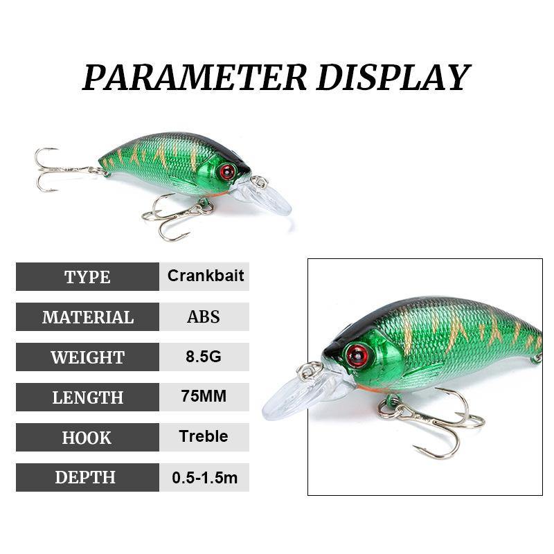Hardcore Fish & Game Crankbait Lures- Color Options Available - Hardcore Fish & Game