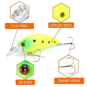 crego park fishing lures Hardcore Fish & Game Crankbait Lures