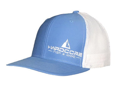 Snapback Trucker Hats w/ Embroidered Logo -Color Options Available - Hardcore Fish & Game