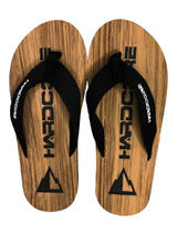 Flippin' Hardcore Woodgrain Flip Flops - Hardcore Fish & Game