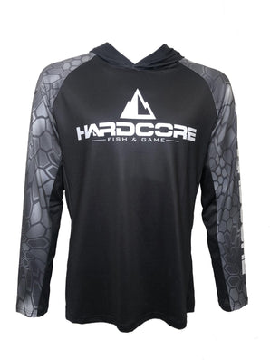 Kryptek Hooded Fishing Shirt - Hardcore Fish & Game