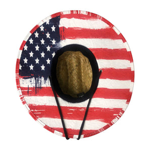 Hardcore Straw Hat - Patriotic