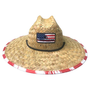 Hardcore Straw Hat - Patriotic