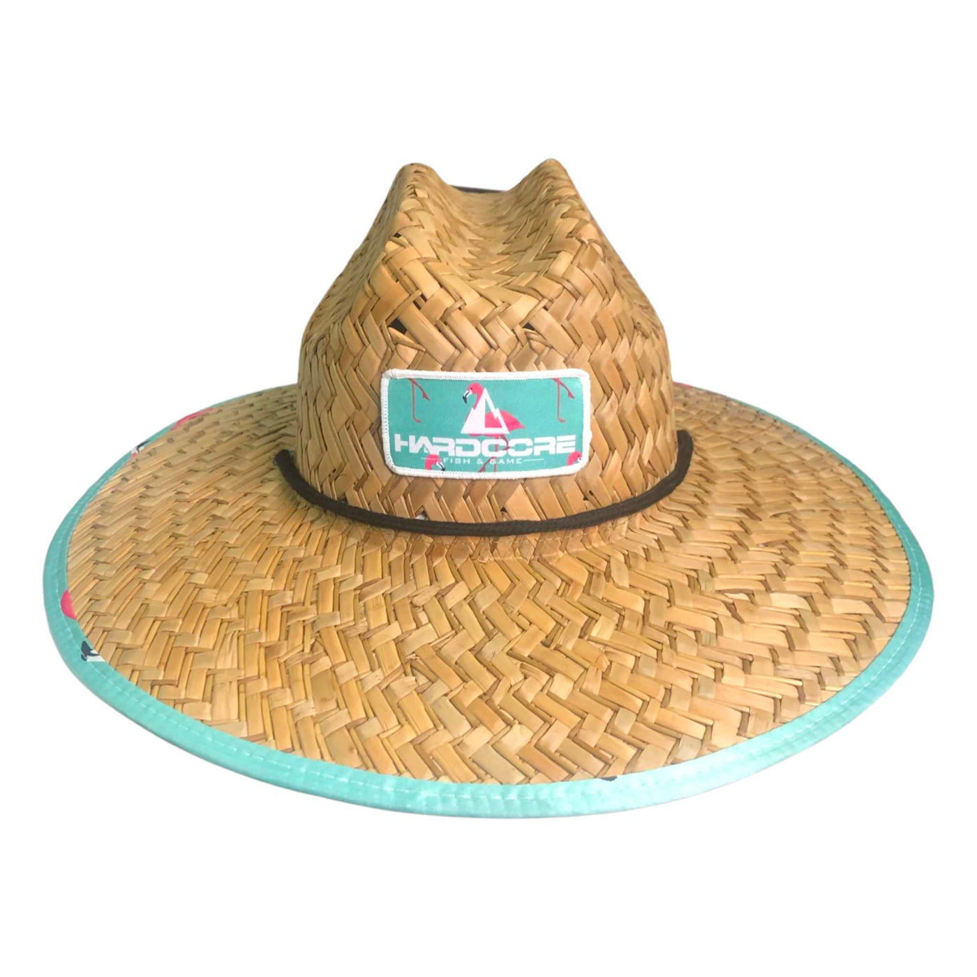 Flamingo Beach Straw Hat