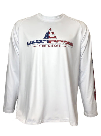 Old Glory Fishing Shirt - Hardcore Fish & Game