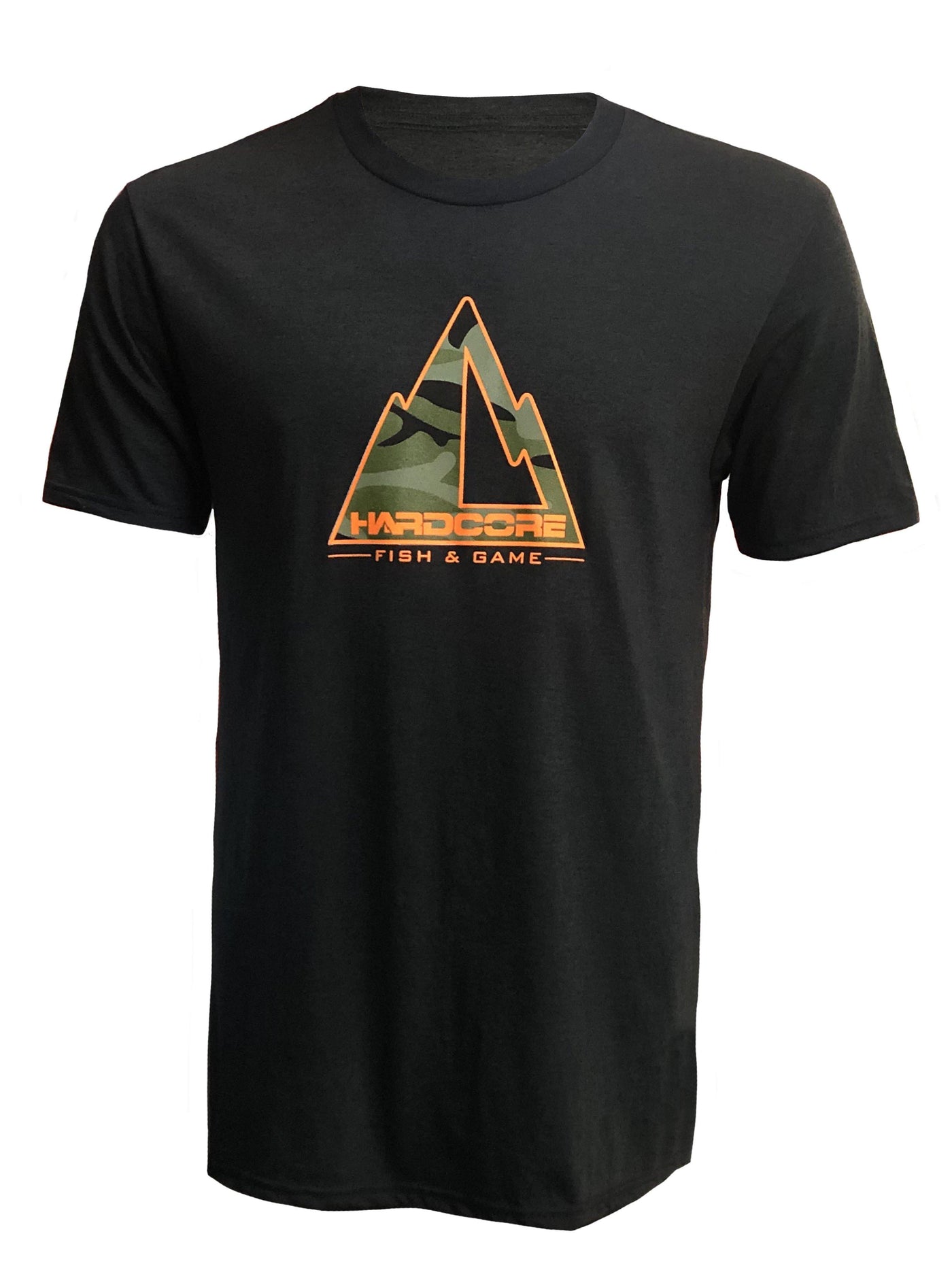 Hardcore Mountain Original Soft T-Shirt (Color Options Available) - Hardcore Fish & Game