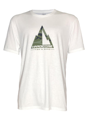 Hardcore Mountain Original Soft T-Shirt (Color Options Available) - Hardcore Fish & Game