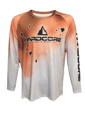 Be One Series Red Fish Fishing Shirt - Hardcore Fish & Game